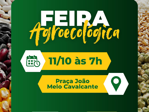 Feira Agroecológica com parceiros!