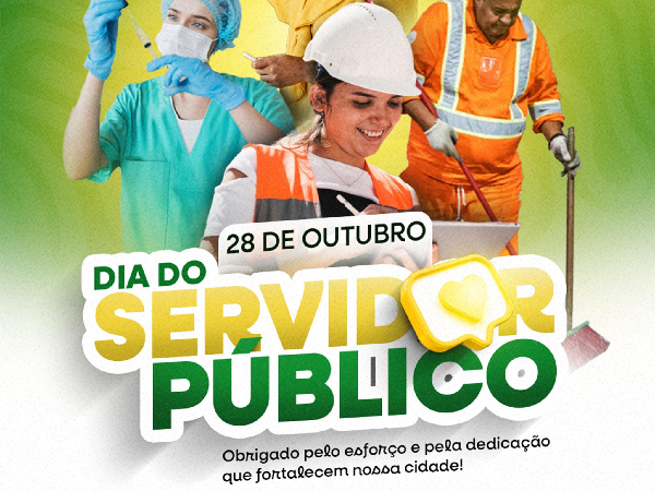 Parabéns a todos os servidores.