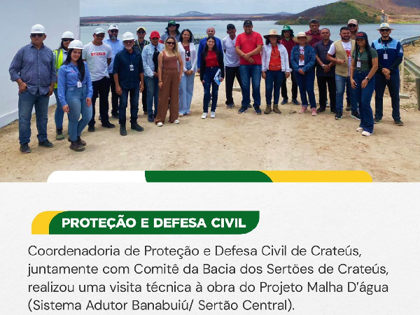 VISITA TÉCNICA PROJETO MALHA D