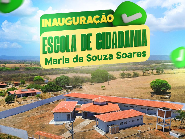 INAUGURAÇÃO ESCOLA DE CIDADANIA !