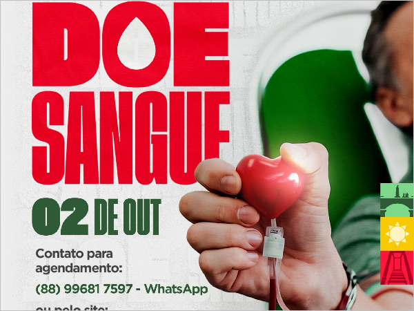DOE SANGUE, DOE VIDA!